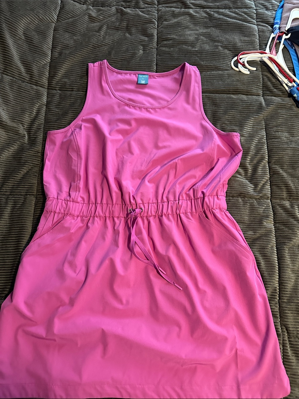 tek gear Pink Sleeveless Midi Dress
